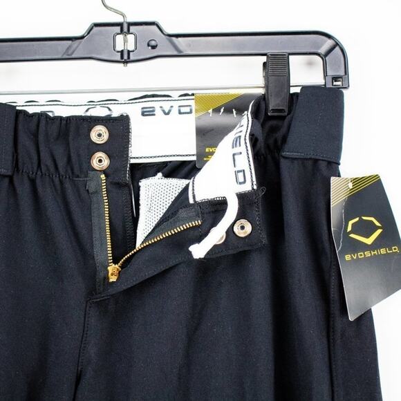 Evoshield Men's Baseball 3/4 Slider Tights L Black Drawstring Elastic Band New - Picture 5 of 14